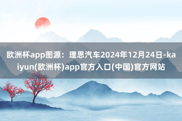欧洲杯app图源：理思汽车2024年12月24日-kaiyu